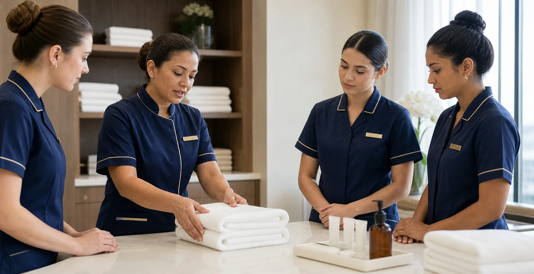 Housekeeping supervisor training hotel staff