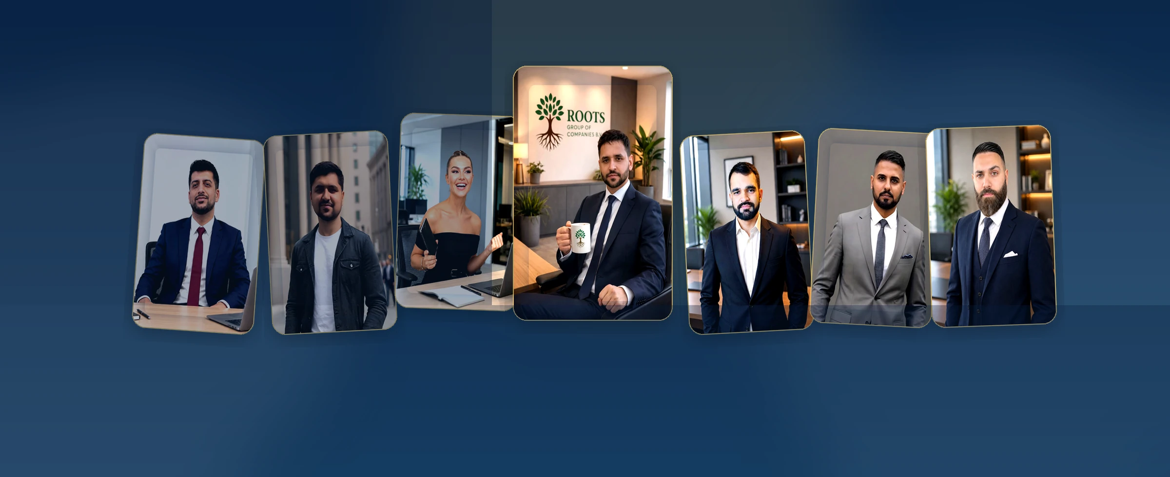 Hotel Management Groep leadership team collage